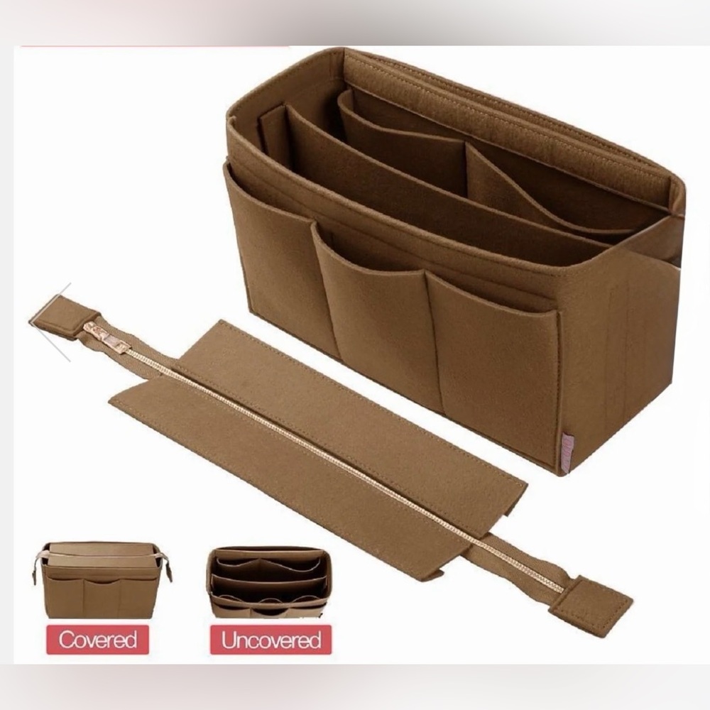Ztujo Purse Organizer Insert, Bag Organizer Tote and Handbag, Large - Picture 9 of 9